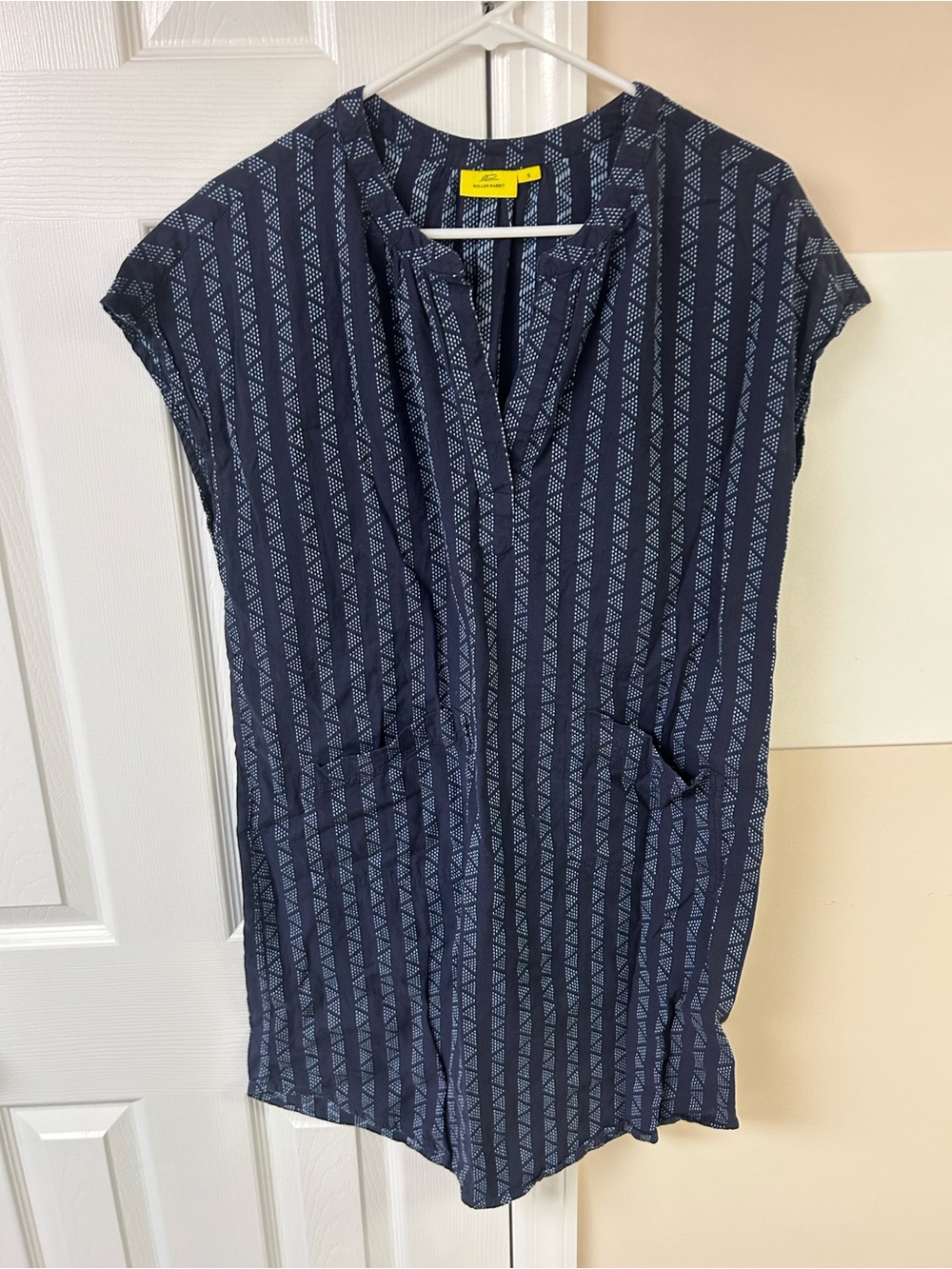 Roller Rabbit Striped Cotton Mini Dress